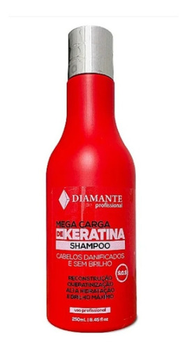 Shampoo Mega Carga De Keratina 2 Unidades
