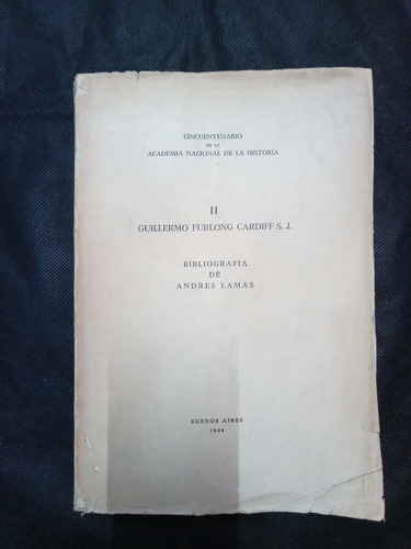 1065 Bibliografía De Andres Lamas - G. S.j. Furlong Cardiff