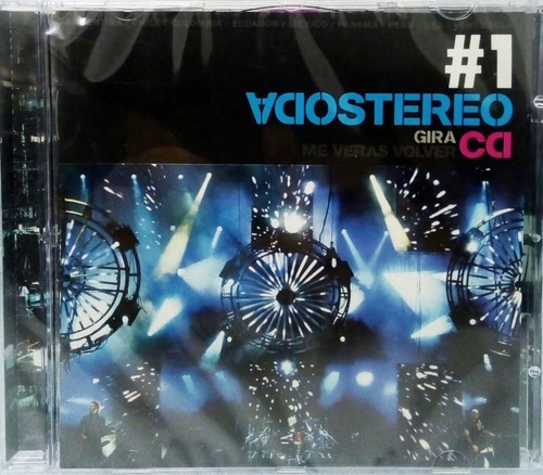 Cd Soda Stereo Me Veras Volver Vol 1
