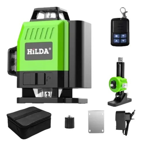 Nivel Laser Mini De 12 Lineas 3x360 Hilda Autonivelante