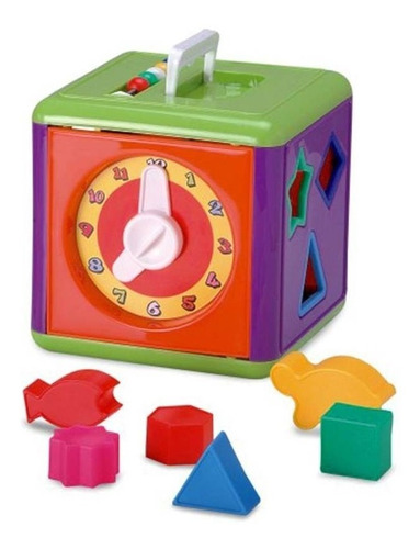 Mega Cubo De Atividades Encaixar - Infantil Elka 530