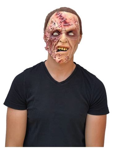 Máscara De Científico Zombie Para Hallowen Disfraz