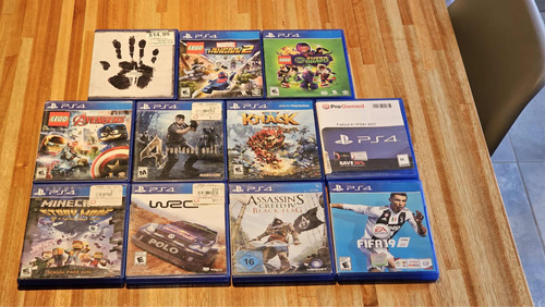 Juegos Ps4, Lego, Fifa, Fallout 4, Resident Evil 4 Etc.