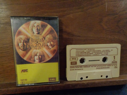 The Beatles 20 Extos De Oro Cassette Rock Argentino