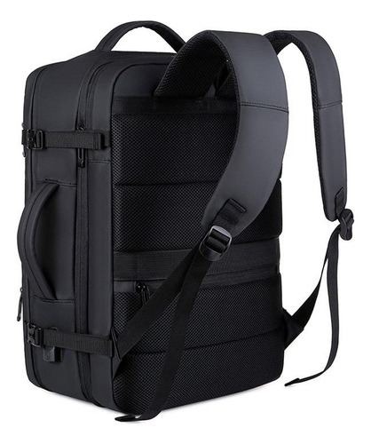 Mochila Omaska Tsx2201 Preto À Prova D'água C/ Bolso P/ Note