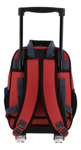 Mochila Chica Con Ruedas Chenson Mario Bros Bowie