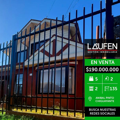 Se Vende Amplia Casa De Dos Pisos En Chiguayante.cv0050