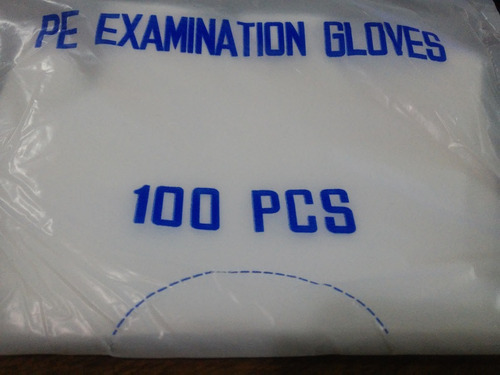 Guantes Desechables Para Manipulacion De Alimentos. 100 Guat