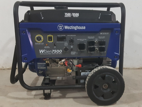 Westinghouse 7500 - 9500 Kva Planta Generador Eléctrico