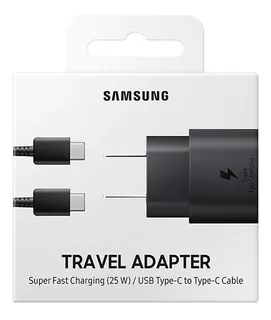 Cargador Samsung 25w Usb-c Super Fast S10/20/21/22/23 Note