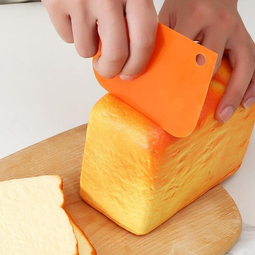 Cake De 6 Piezas Smoother Borge Frosting Herramienta Naranja