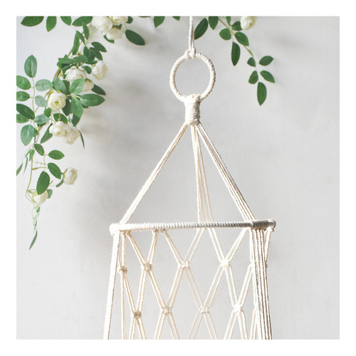 Hamaca De Macramé Para Gatos, Cuerda De Algodón, Cesta De