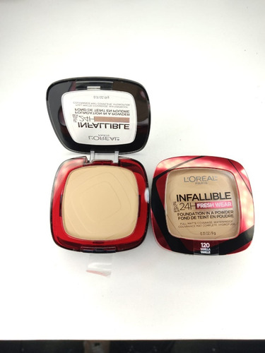 Imagen 4 de 4 de Polvo Compacto Infallible 24h Fresh Wear De Loreal Paris