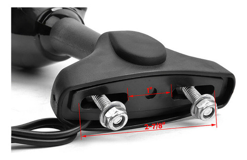 W Espejos Retrovisores Para Motocicletas Sport Style C
