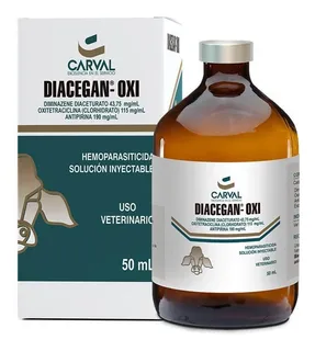 Diacegan-oxi Hemoparasiticida Inyectable 50 Ml
