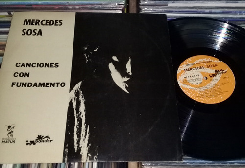 Mercedes Sosa Canciones Con Fundamento Lp Uruguayo / Kktus