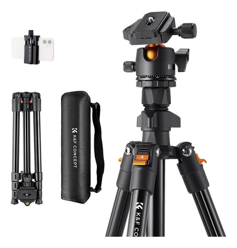 Kit Cámara Canon Eos Rp + Tripie K&f Concept Color Negro