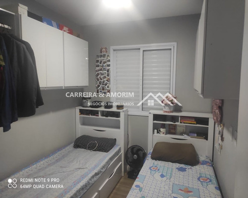 Imagem 18 de 30 de Apartamento A Venda, 2 Dormitórios, Sala 2 Ambientes E Sacada Com Vista Panoramica, Cozinha, Área De Serviços. Vaga De Garagem. Jardim Casa Blanca. - Ap00096 - 68144551