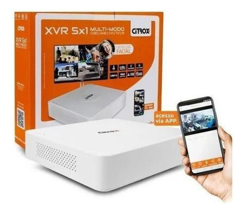 Dvr Citrox/ppa 4 Canais Full Hd 1080p Detecção Facial/corpor