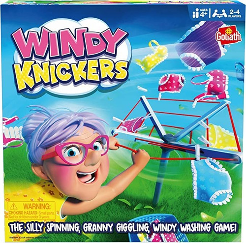Windy Knickers - ¡el Juego Tonto De Spinning, Abuela Risueñ