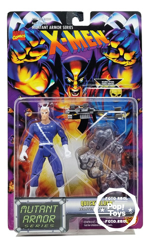 Toy Biz - 1996 - Mutant Armor Series - X-men - Quicksilver