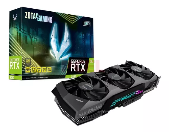 Placa De Video Nvidia Zotac Gaming Geforce Rtx 3090 24 Gb