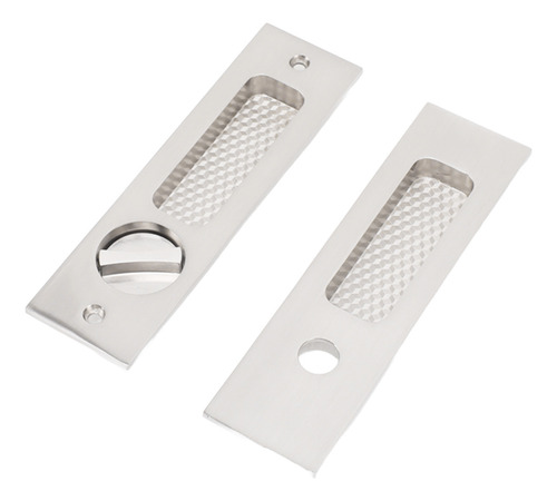 Cerradura De Embutir Para Puerta Corredera Con Manija Empotr