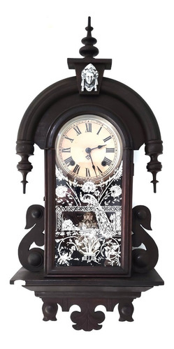 Relogio De Parede Ansonia Clock Company, Modelo Habana 