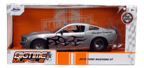 Jada Toys Big Time Muscle 1:24 2010 Ford Mustang Gt - Coche