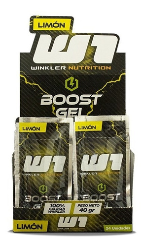 Geles Boost  Caja 24 Unidades Winkler Nutrition