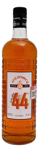 Caja De 12 Licor Domecq De Anis 44 1 L