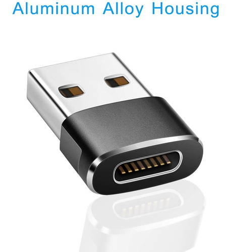 Imagen 4 de 6 de Adaptador Elebase Usb C Hembra A Usb Macho (paquete De 2)