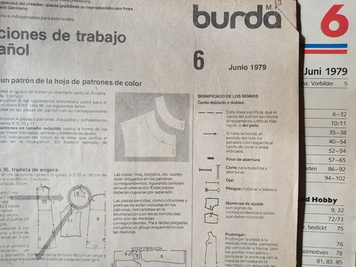 Lote De Antiguas Revistas De Moda Burda Y Modelina (Usado)