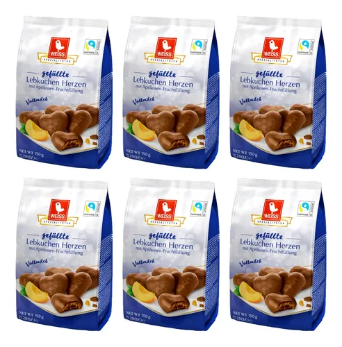 Biscoitos Pão De Mel Cobertos Com Chocolate Ao Leite
