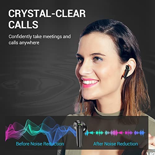 Ear Buds Cancelación De Ruido Audífonos Inalámbricos Bluet