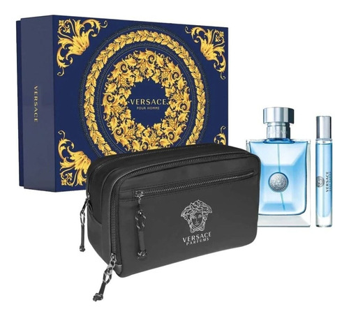 Perfume Hombre Versace Pour Homme Edt 100ml Set