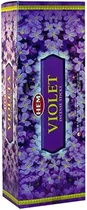 Comprar Incienso Hem Hexagonal Violeta 120 Varitas 