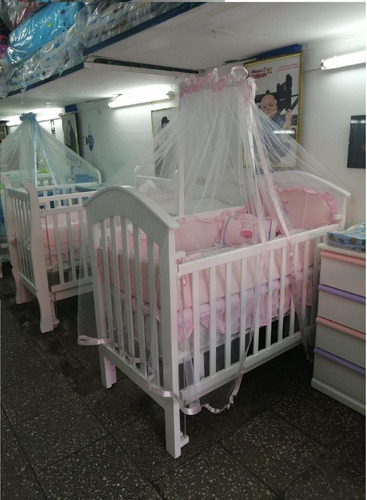 Cuna Para Bebes Al Duco Con Tres Niveles De Colchón