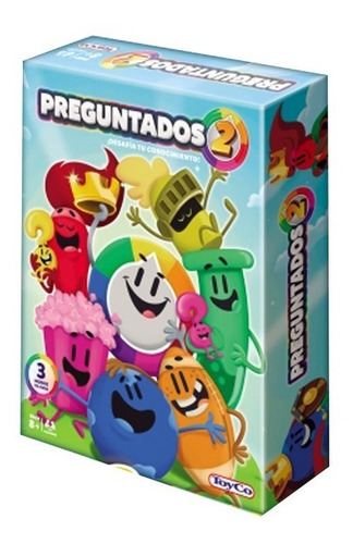 Preguntados 2 Lanzamiento ! 3 Juegos En 1 ! Original Toyco