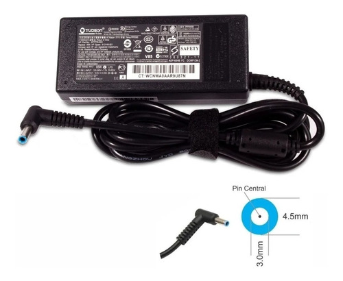 Imagen 2 de 2 de Cargador Ultrabook Compatible Hp 19.5v 2.31a 3.33a 65w