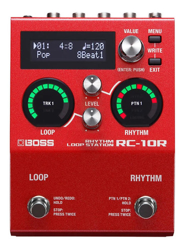 Pedal De Efectos Boss Rc-10r Rhythm Loop Station