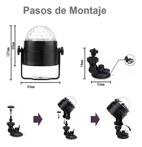 Luces Discoteca Mini Led Proyector Led Party Lights