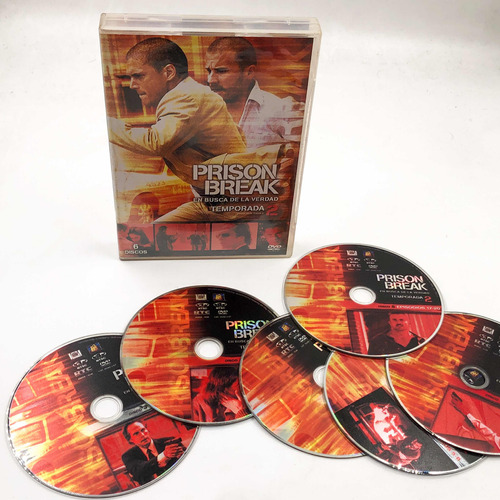 Prison Break Temporada 2 Serie Original En Dvd 