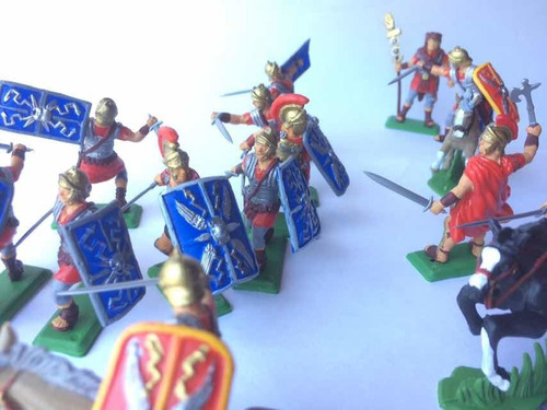 Soldados Romanos Gladiadores 1 Soldaditos De Plástico