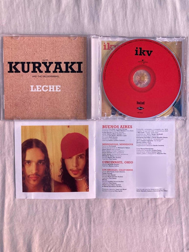 Illya Kuryaki & The Valderramas / Leche Cd 1999 Impecable (Usado)
