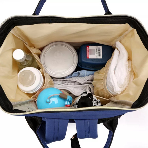 Mochila Bolsa Maternidade Bebê Multifuncional Mamãe Barata Cor Vermelho