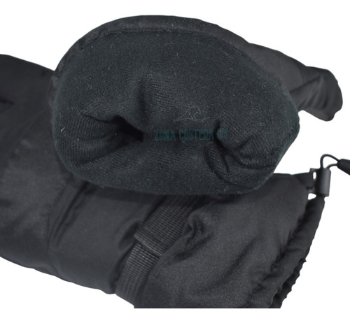 Guantes Impermeables Moto Termico Polar Ajustable Invierno