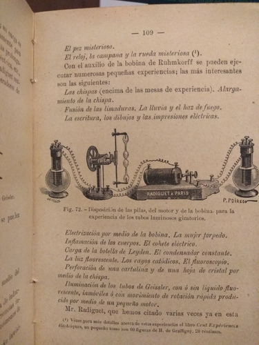 Electricidad Para Todos - Henry Graffigny - Ed.: 1899 (Usado)