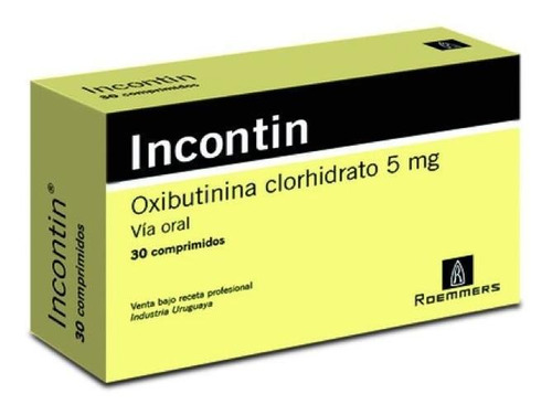 Incontin 5 Mg 30 Comprimidos