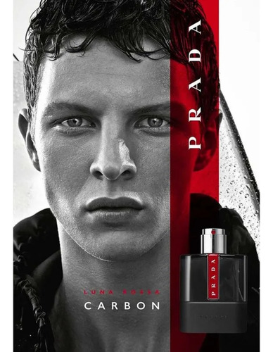 Prada Luna Rossa Carbon Edt 100ml + 2 Miniatura 10ml Volume da unidade 100 mL